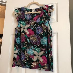J.Crew Floral Top